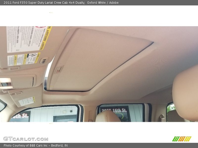 Oxford White / Adobe 2011 Ford F350 Super Duty Lariat Crew Cab 4x4 Dually