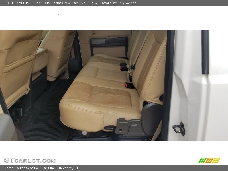 Oxford White / Adobe 2011 Ford F350 Super Duty Lariat Crew Cab 4x4 Dually
