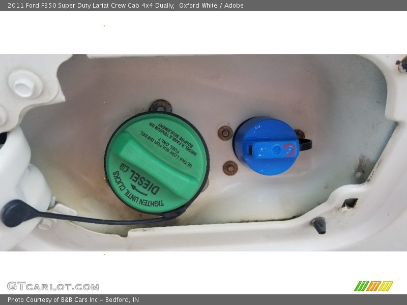 Oxford White / Adobe 2011 Ford F350 Super Duty Lariat Crew Cab 4x4 Dually