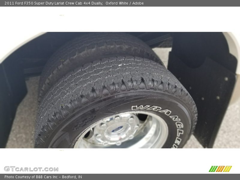 Oxford White / Adobe 2011 Ford F350 Super Duty Lariat Crew Cab 4x4 Dually