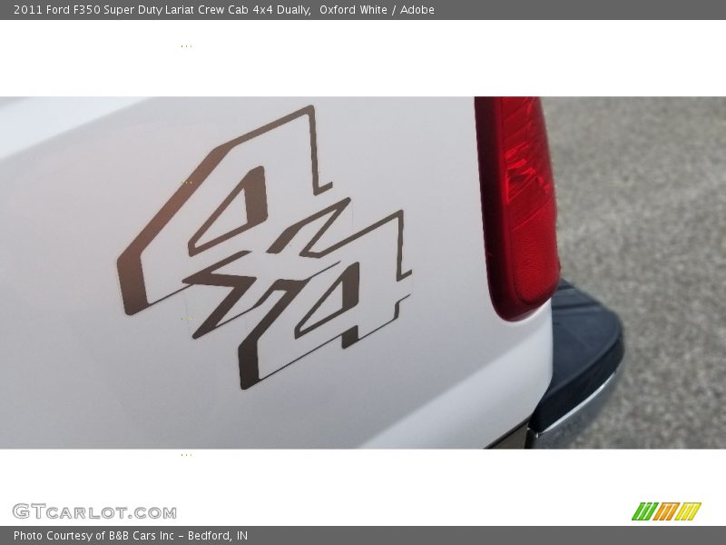 Oxford White / Adobe 2011 Ford F350 Super Duty Lariat Crew Cab 4x4 Dually