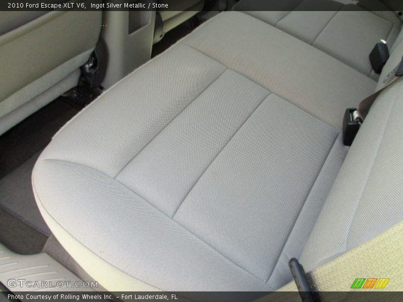 Ingot Silver Metallic / Stone 2010 Ford Escape XLT V6