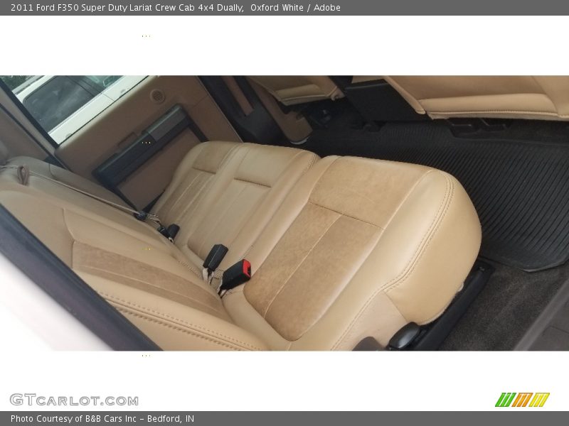 Oxford White / Adobe 2011 Ford F350 Super Duty Lariat Crew Cab 4x4 Dually