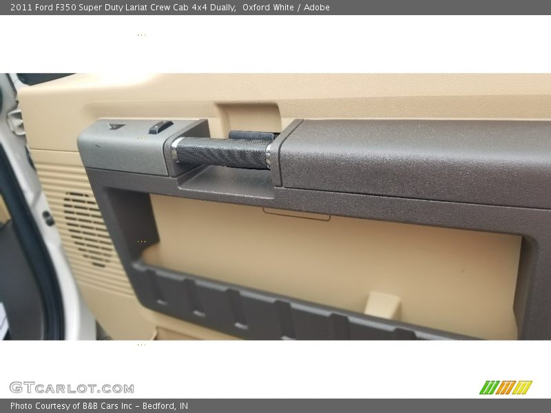 Oxford White / Adobe 2011 Ford F350 Super Duty Lariat Crew Cab 4x4 Dually