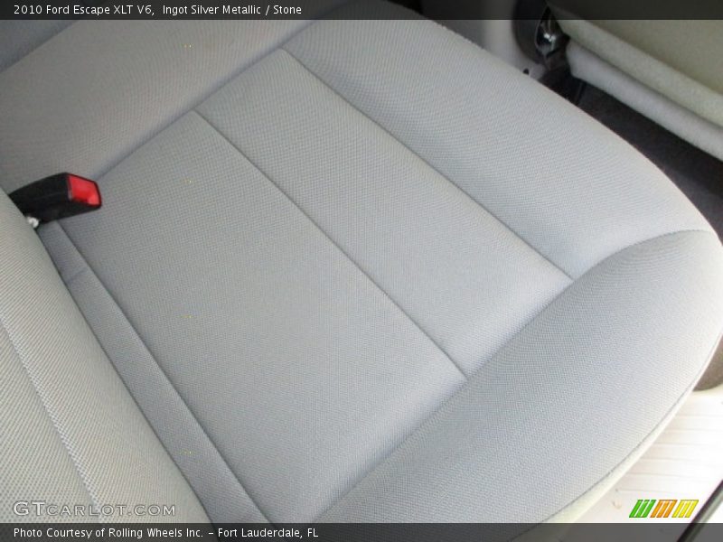 Ingot Silver Metallic / Stone 2010 Ford Escape XLT V6
