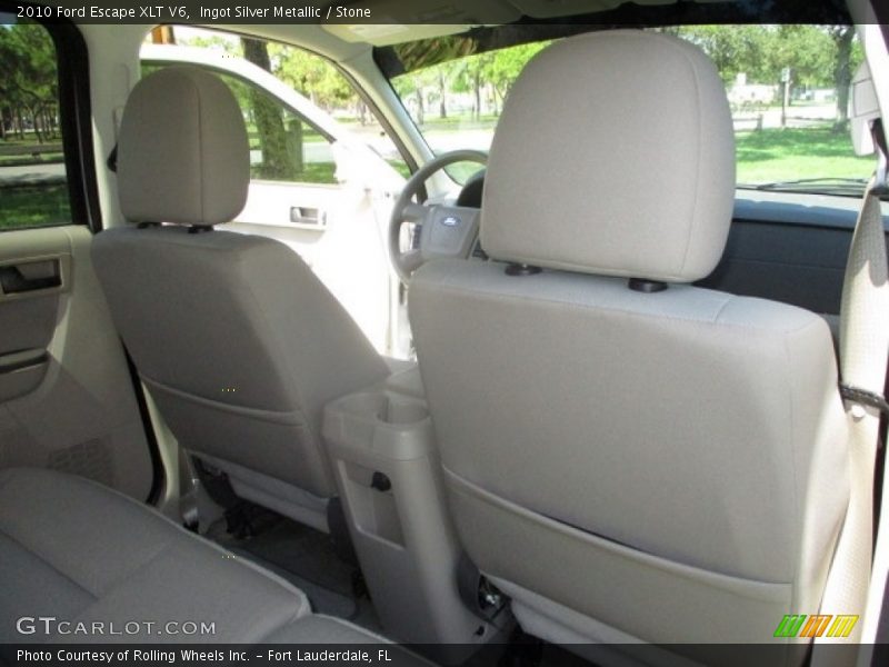 Ingot Silver Metallic / Stone 2010 Ford Escape XLT V6