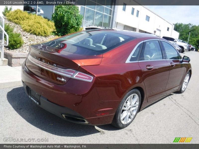  2016 MKZ 2.0 AWD Bronze Fire