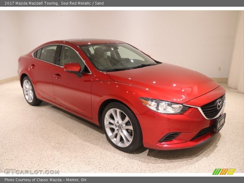 Soul Red Metallic / Sand 2017 Mazda Mazda6 Touring