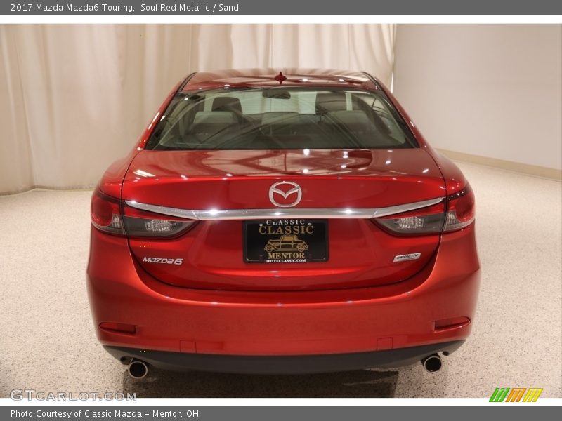 Soul Red Metallic / Sand 2017 Mazda Mazda6 Touring