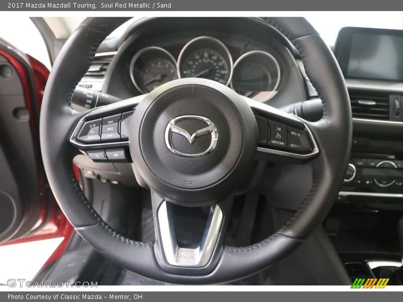 Soul Red Metallic / Sand 2017 Mazda Mazda6 Touring