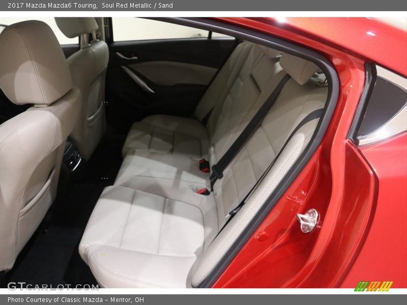 Soul Red Metallic / Sand 2017 Mazda Mazda6 Touring