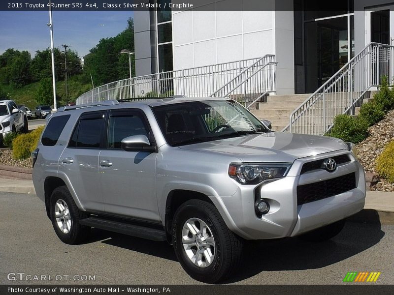 Classic Silver Metallic / Graphite 2015 Toyota 4Runner SR5 4x4