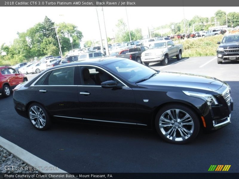 Black Raven / Jet Black 2018 Cadillac CT6 3.0 Turbo Platinum AWD Sedan