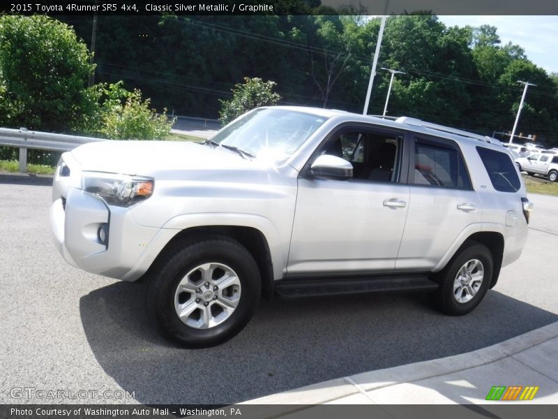 Classic Silver Metallic / Graphite 2015 Toyota 4Runner SR5 4x4