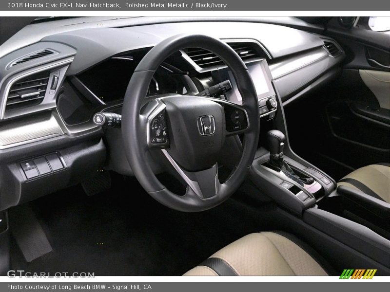 Dashboard of 2018 Civic EX-L Navi Hatchback