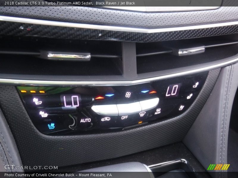 Black Raven / Jet Black 2018 Cadillac CT6 3.0 Turbo Platinum AWD Sedan