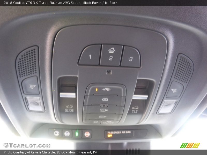 Black Raven / Jet Black 2018 Cadillac CT6 3.0 Turbo Platinum AWD Sedan