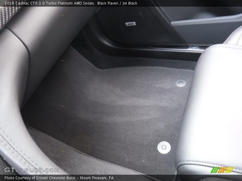 Black Raven / Jet Black 2018 Cadillac CT6 3.0 Turbo Platinum AWD Sedan