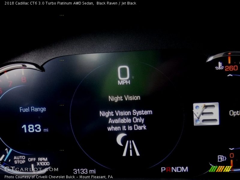 Black Raven / Jet Black 2018 Cadillac CT6 3.0 Turbo Platinum AWD Sedan