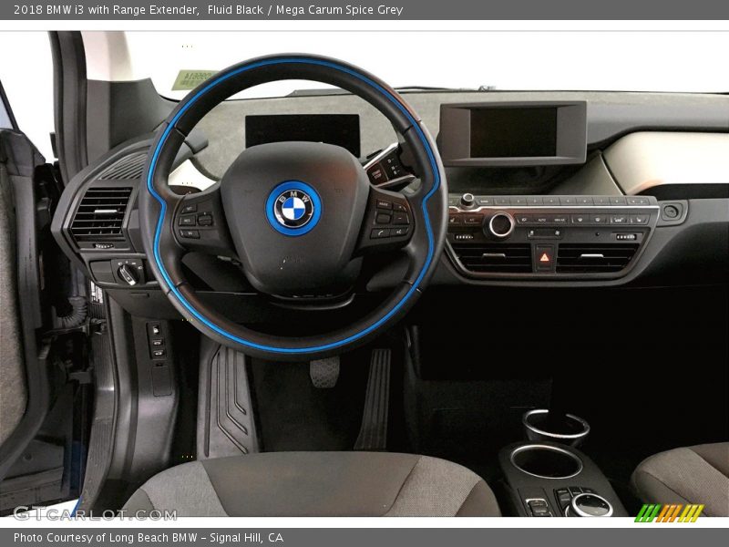 Fluid Black / Mega Carum Spice Grey 2018 BMW i3 with Range Extender