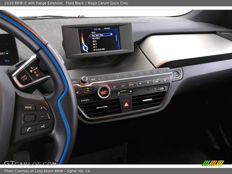 Fluid Black / Mega Carum Spice Grey 2018 BMW i3 with Range Extender