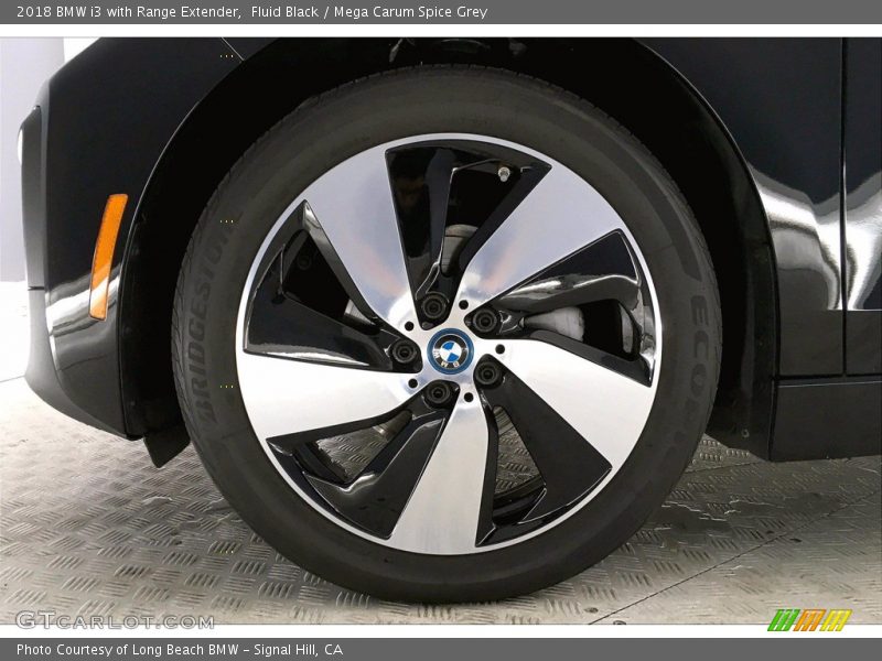 Fluid Black / Mega Carum Spice Grey 2018 BMW i3 with Range Extender