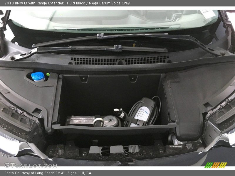 Fluid Black / Mega Carum Spice Grey 2018 BMW i3 with Range Extender