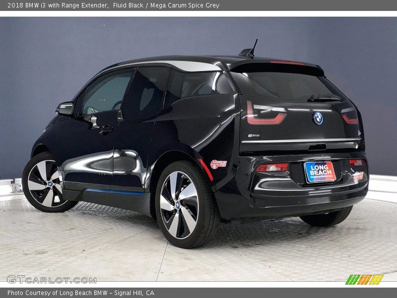 Fluid Black / Mega Carum Spice Grey 2018 BMW i3 with Range Extender
