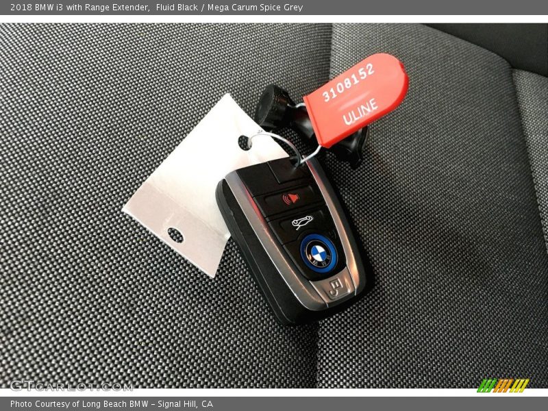 Fluid Black / Mega Carum Spice Grey 2018 BMW i3 with Range Extender