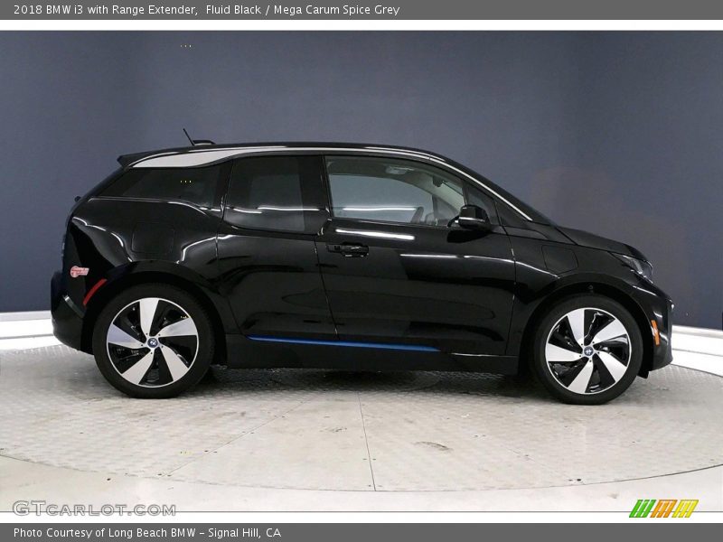 Fluid Black / Mega Carum Spice Grey 2018 BMW i3 with Range Extender