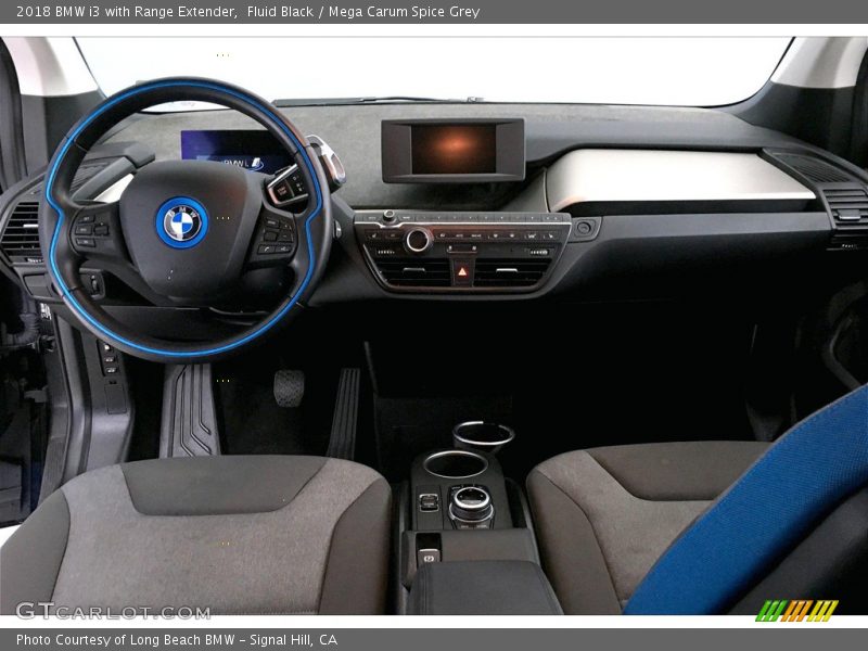 Fluid Black / Mega Carum Spice Grey 2018 BMW i3 with Range Extender