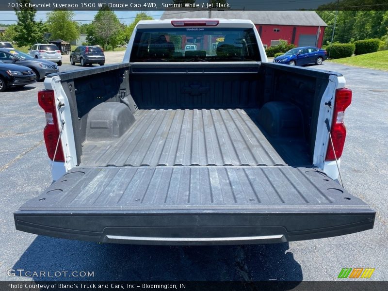 Summit White / Jet Black 2019 Chevrolet Silverado 1500 WT Double Cab 4WD