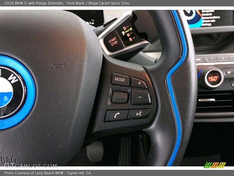 Fluid Black / Mega Carum Spice Grey 2018 BMW i3 with Range Extender