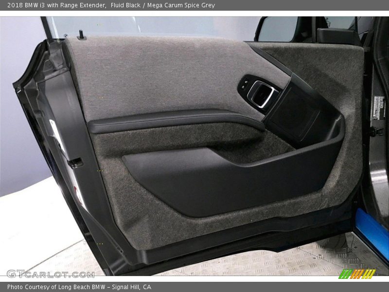 Fluid Black / Mega Carum Spice Grey 2018 BMW i3 with Range Extender