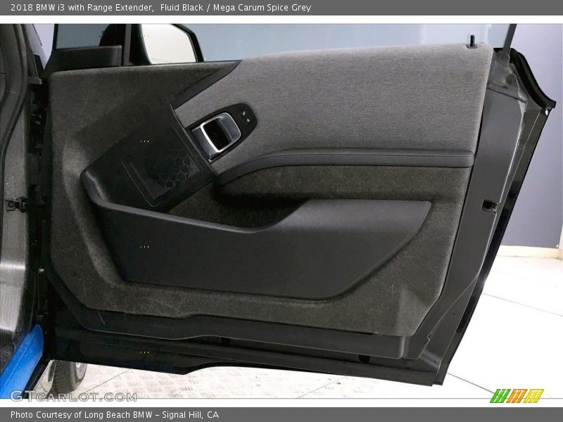 Fluid Black / Mega Carum Spice Grey 2018 BMW i3 with Range Extender