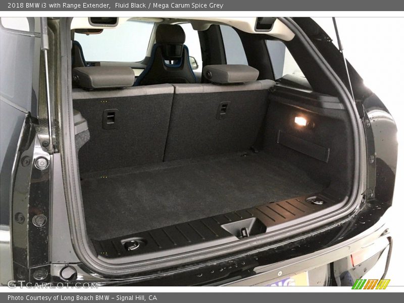 Fluid Black / Mega Carum Spice Grey 2018 BMW i3 with Range Extender