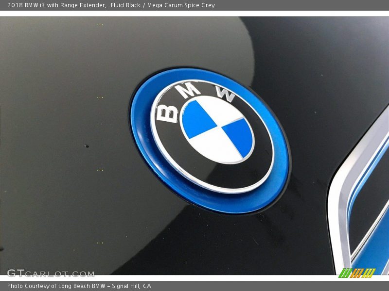 Fluid Black / Mega Carum Spice Grey 2018 BMW i3 with Range Extender