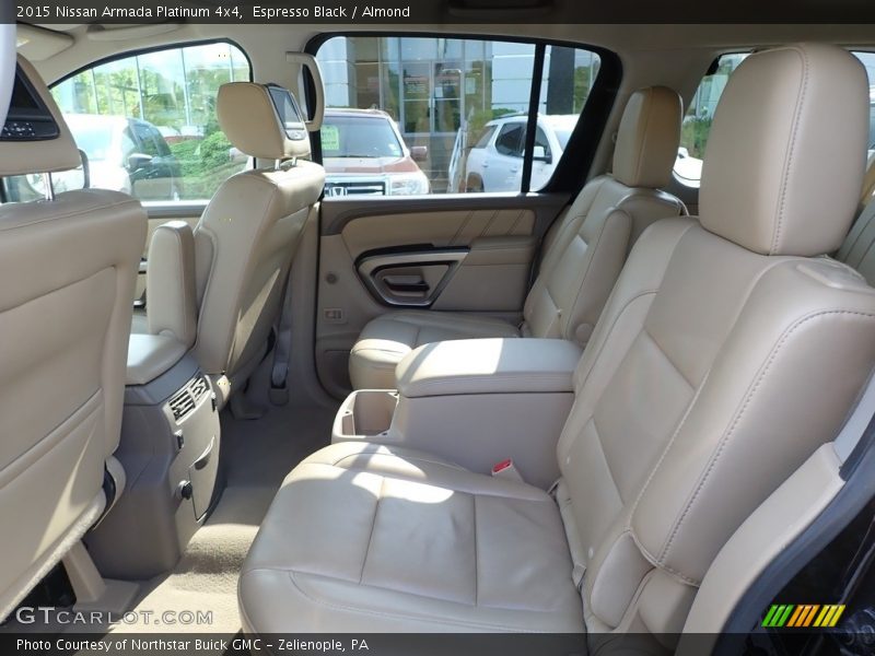 Rear Seat of 2015 Armada Platinum 4x4