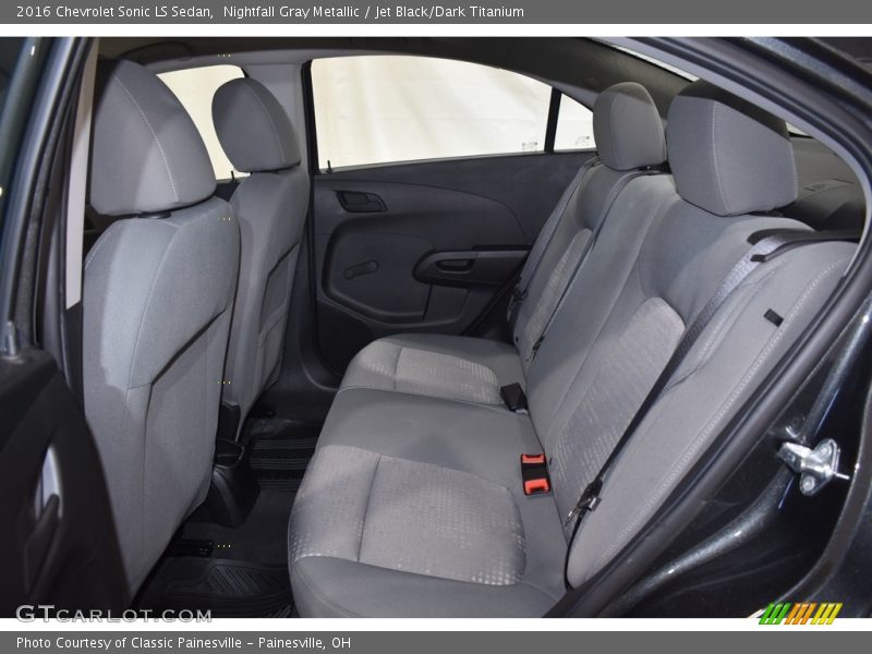 Rear Seat of 2016 Sonic LS Sedan