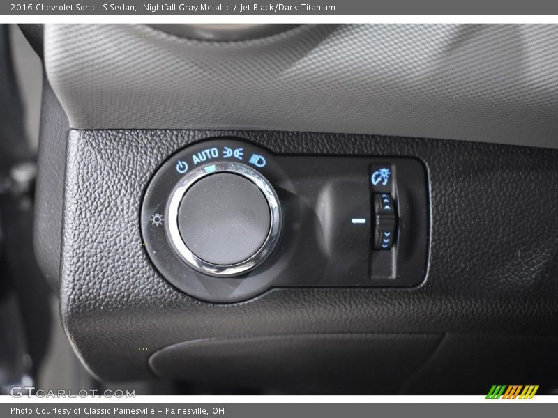 Controls of 2016 Sonic LS Sedan