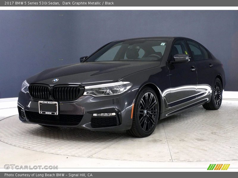 Dark Graphite Metallic / Black 2017 BMW 5 Series 530i Sedan