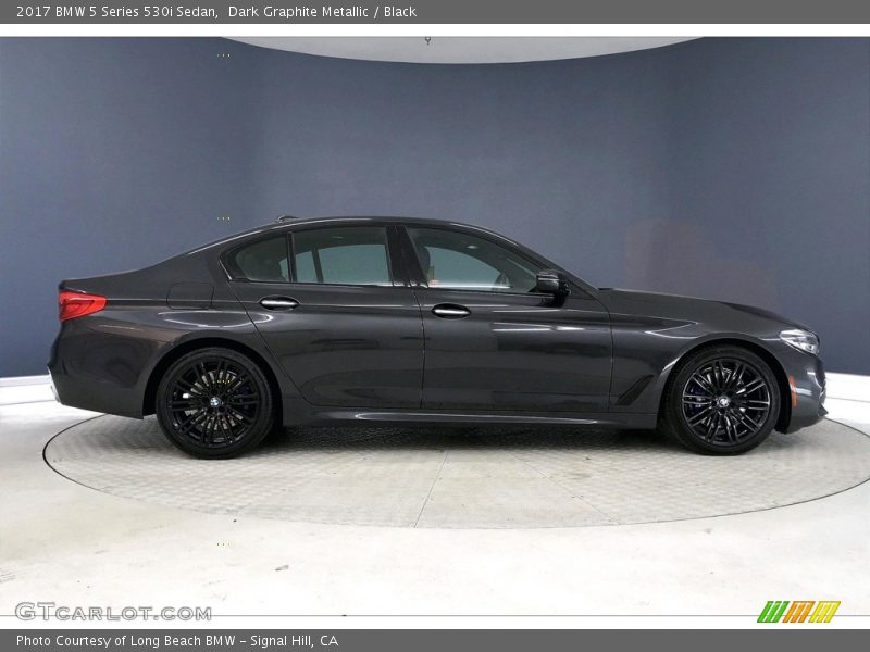 Dark Graphite Metallic / Black 2017 BMW 5 Series 530i Sedan