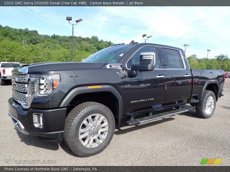 Carbon Black Metallic / Jet Black 2020 GMC Sierra 2500HD Denali Crew Cab 4WD