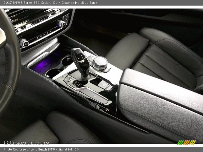 Dark Graphite Metallic / Black 2017 BMW 5 Series 530i Sedan
