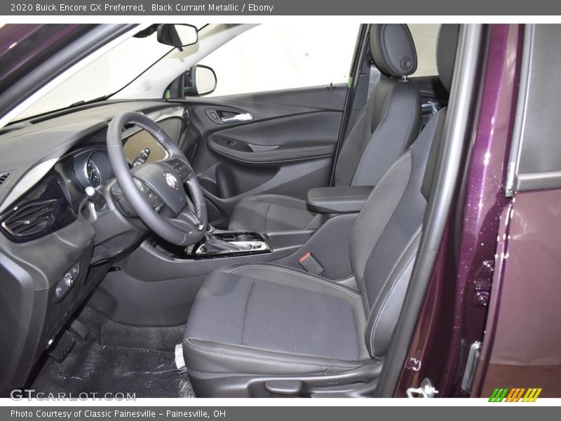 Front Seat of 2020 Encore GX Preferred