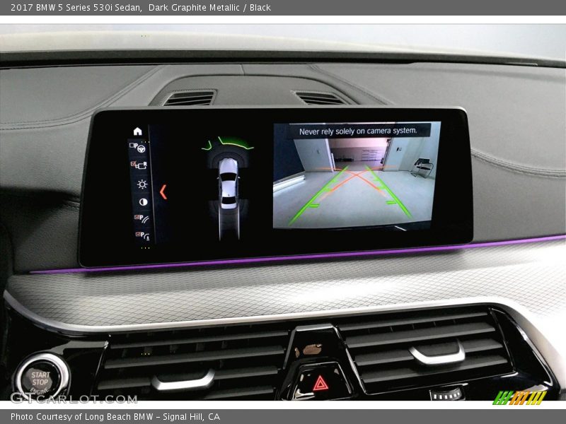 Dark Graphite Metallic / Black 2017 BMW 5 Series 530i Sedan