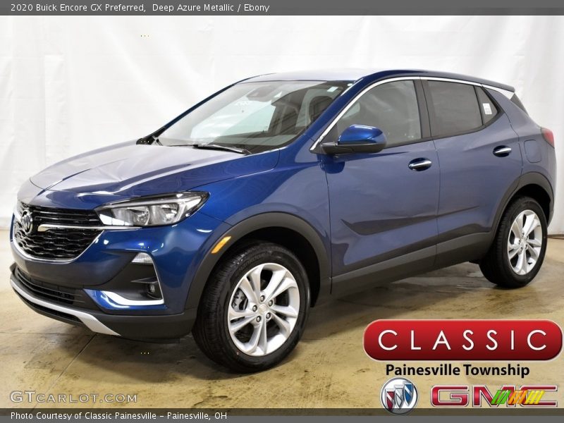 Deep Azure Metallic / Ebony 2020 Buick Encore GX Preferred