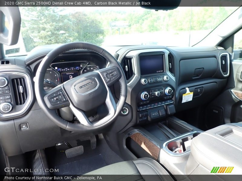 Carbon Black Metallic / Jet Black 2020 GMC Sierra 2500HD Denali Crew Cab 4WD
