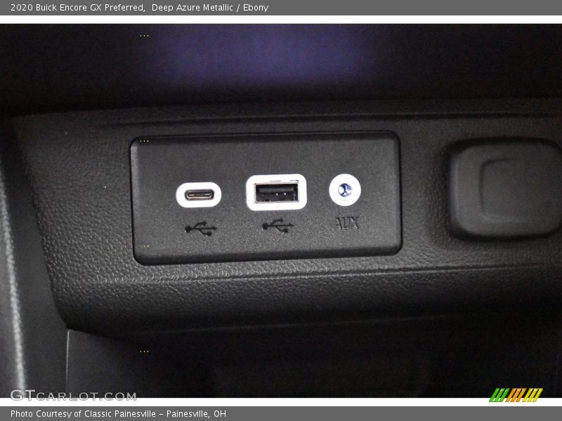 Deep Azure Metallic / Ebony 2020 Buick Encore GX Preferred