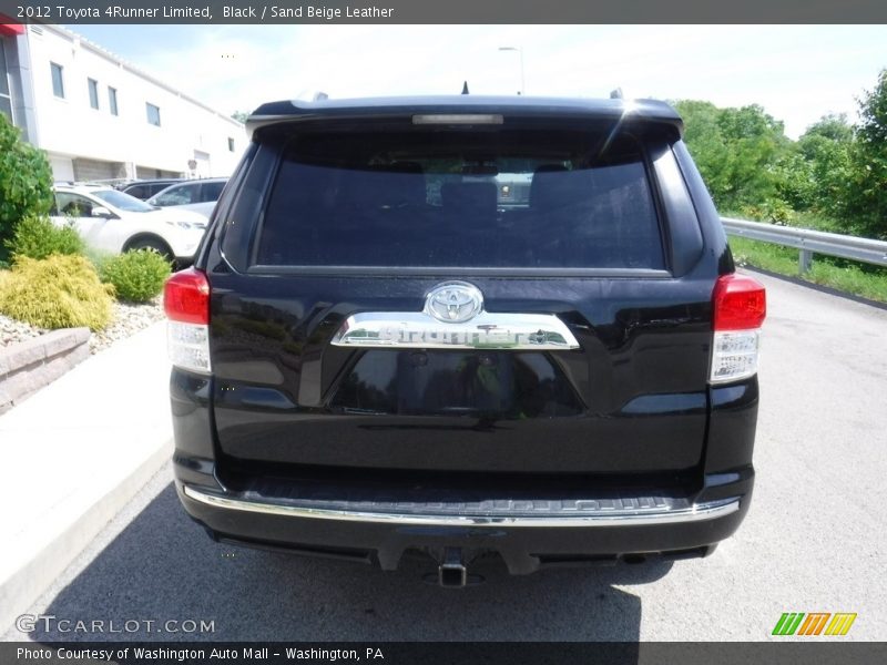 Black / Sand Beige Leather 2012 Toyota 4Runner Limited